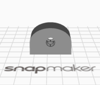 3D-printed laser mount 3D-printed laser mount
